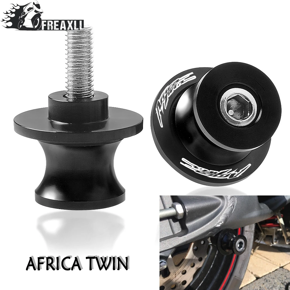 

Moto 8MM Accessories Motorcycle CNC Swingarm Sliders Spools For Honda CRF1000L AFRICA TWIN 2015 2016 2017 2018