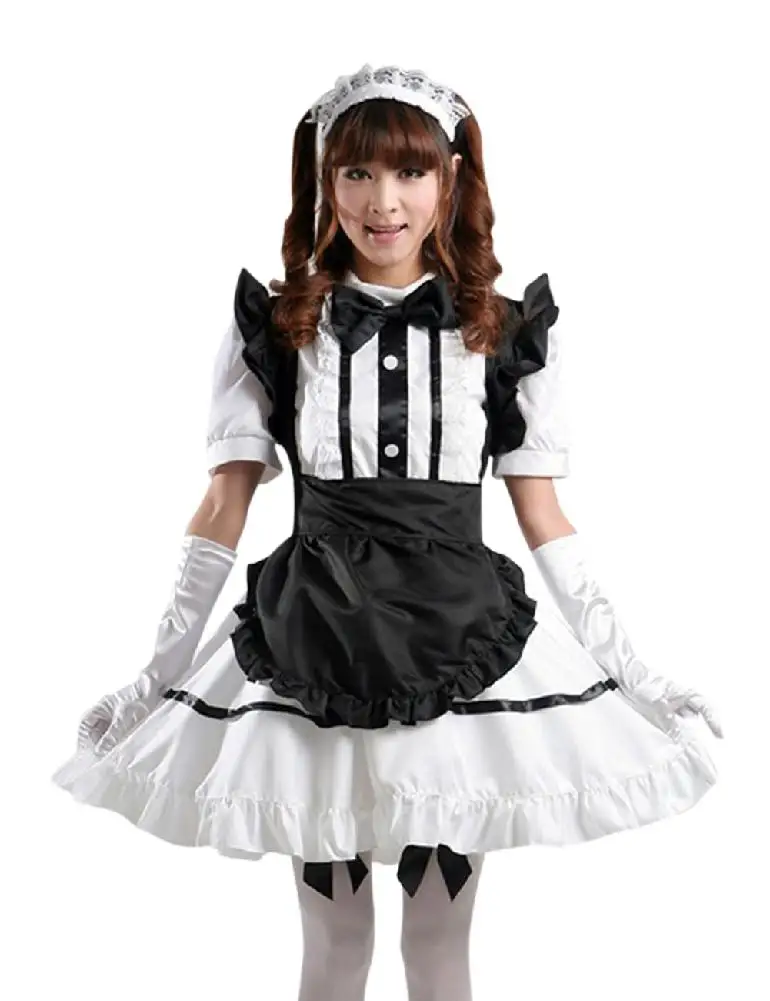 MISSKY Maid/костюмы для костюмированной вечеринки Милый сексуальный костюм горничной