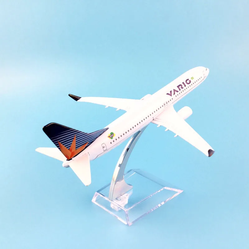Бразилия Varig Airlines B737-800 16 см металлический самолет подарок на день рождения самолет модели игрушки для детей Бесплатная доставка