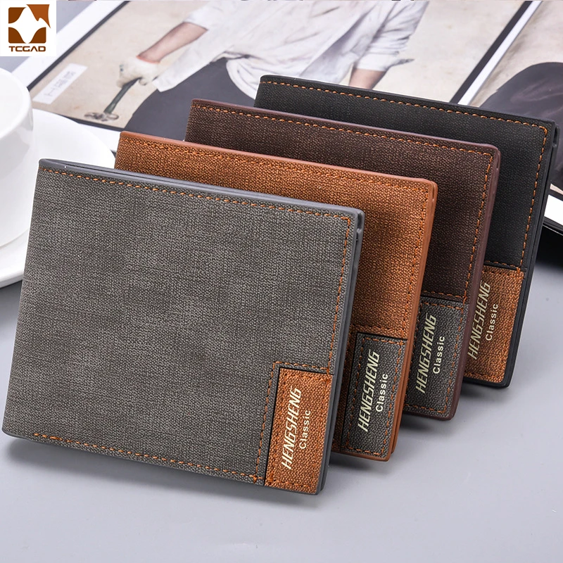 

Wallet billetera hombre thin wallet men carteira hombre retro wallet small branded Man purse Thin coin purse monedero hombre