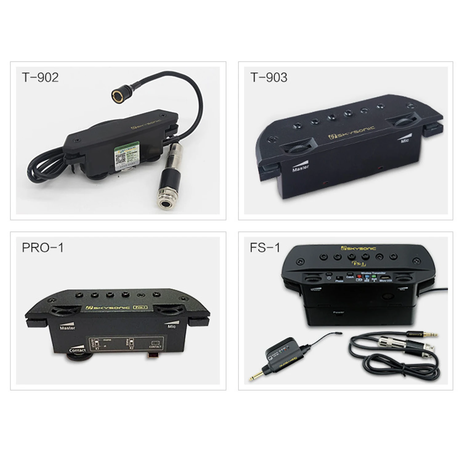 Skysonic FS-1 folk acoustic guitar active pickup wireless accessories free opening hole playing stage soundtrack Skysonic FS-1 folk acoustic guitar active pickup wireless accessories free opening hole playing stage soundtrack