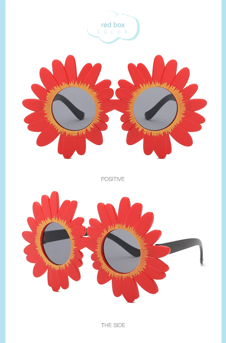 2018 fashion Sun Flower Round Cute kids sunglasses UV400 Boy&girl Lovely baby glasses Children 1 (12)