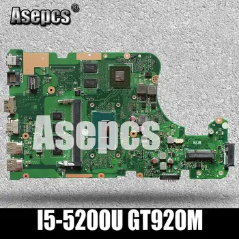 

Asepcs X555LD Laptop motherboard For Asus X555LD X555LDB X555LA X555LB X555L X555 Test original mianboard 4G-RAM I5-5200U GT920M