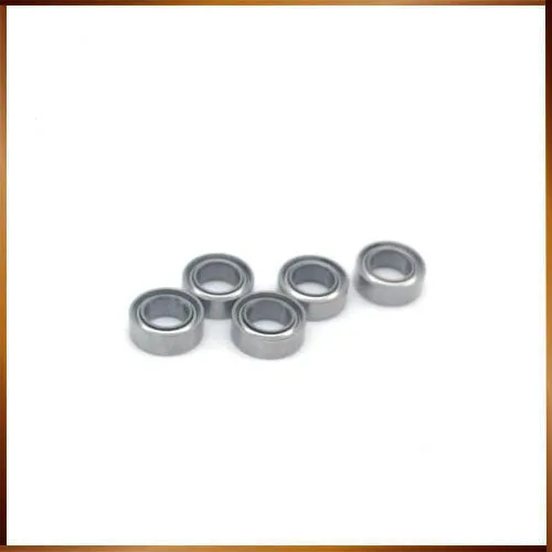 abec 4PCS High quality ABEC MR74ZZ MR74Z MR74 ZZ L-740ZZ 4x7x2.5 mm 4*7*2.5 mm metal shield Miniature deep groove ball bearings