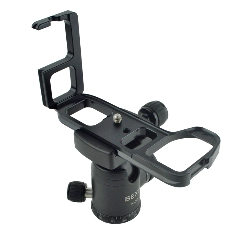 

Vertical Quick Release L Plate 1/4'' Screw L-Shaped Vertical Camera Bracket For A7R II Sony A7II A7 II A7M2 ILCE 7M2 Arca Swiss