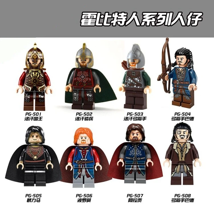8 Teile Satz Bausteine Sets China Marke Herr Der Ringe Hobbit Rohan Soldaten Compitble Mit Lego Building Blocks Set Block Setbuilding Blocks Aliexpress