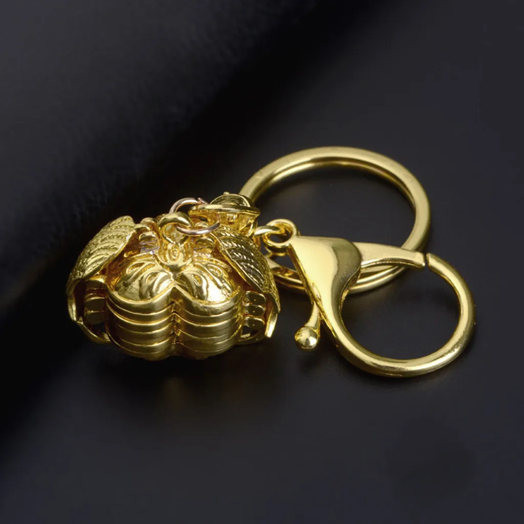 

Home&Nest Women Men 4 Slot Expanding Photo Locket Angel Wings Love Multilayer Phase Box Keychain Pendant Women's Jewelry Photo