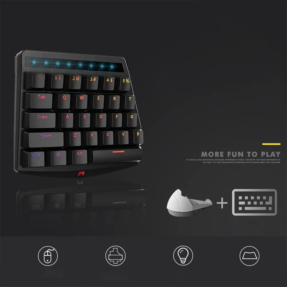 

for PUBG Game Bluetooth Mechanical Keyboard Adapter for PUBG Mobile L1 R1 RGB Gamepad Controller Fire Aim Assist Tool r20