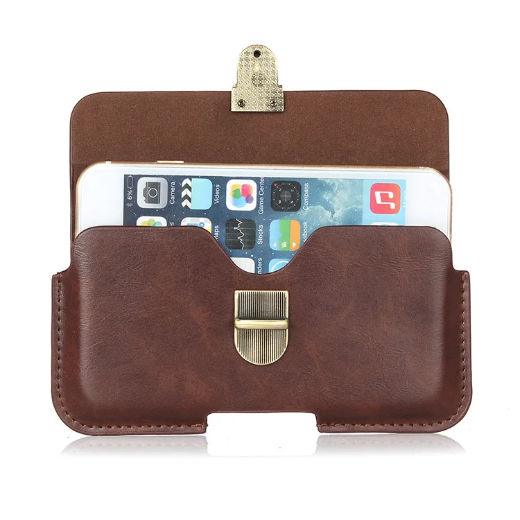 Slim Leather Waist Belt Pouch Phone Case Cover Bag Holster For Prestigio Muze A5 PSP5502DUO PSP5502