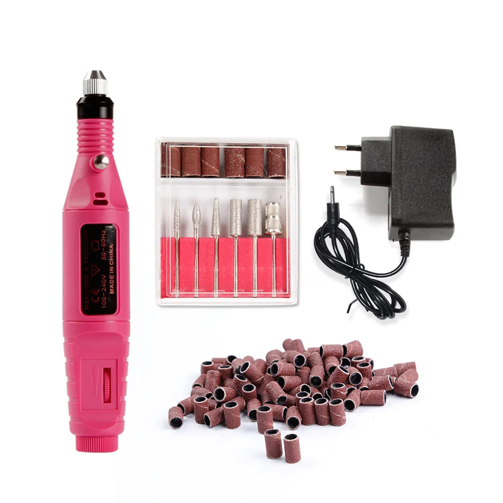 

Professional Electric Nail Drill Bits Set Mill Cutter Nail Art Sanding File Gel Polish Remover Manicure Machine Milling Cutter