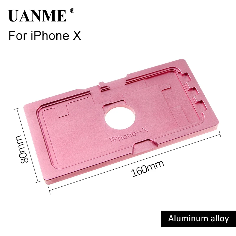 UANME формы для сжатия Рамка для iPhone 5 5S 5C 6 6s 6 Plus 6s плюс 7 7 Plus 8 8 P X Repair Tool Kit