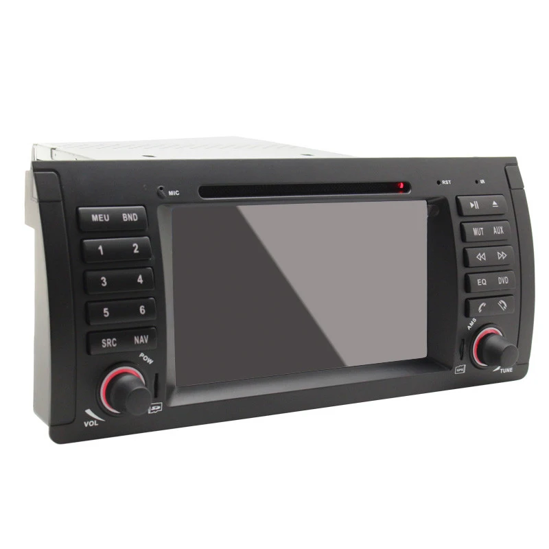 Top Android 7.1 1024*600 Quad Core Car DVD Player GPS Radio for BMW E53 E39 X5 with Wifi 3G 4G Bluetooth RDS USB SD DAB TPMS Can Bus 3