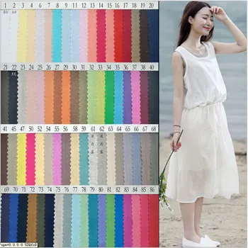

Flax Linen fabric 100% French Linen Multicolor use dress skirt Bed L1H09