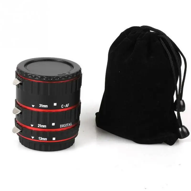 

New Metal Mount Auto Focus AF Macro Extension Tube Ring for Kenko Canon EF-S Lens T5i T4i T3i T2i 100D 60D 70D 550D 600D 6D 7D