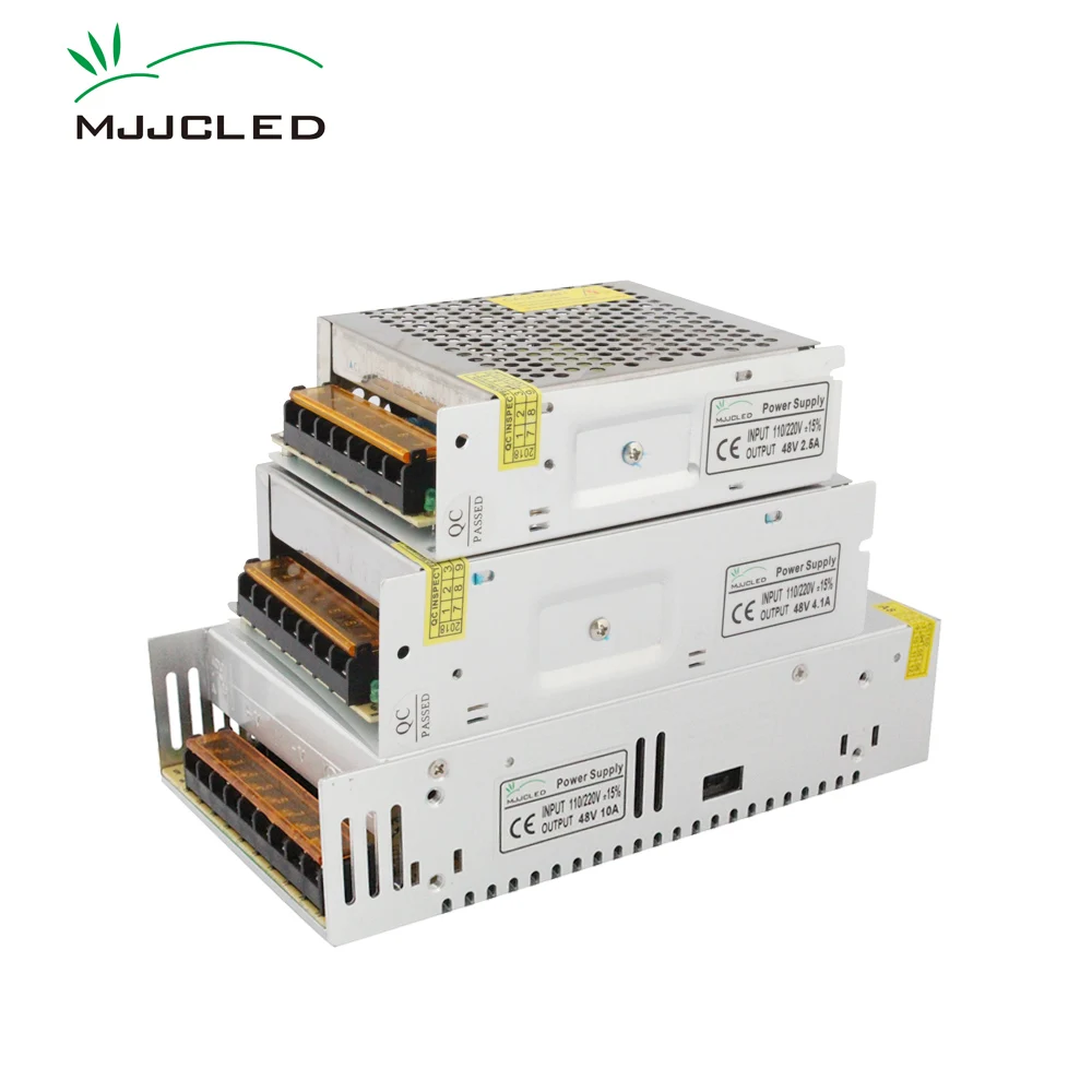 

Power Supply 48V 5A 10A 12.5A 600W 480W 240W AC DC 110V 220V 48V Transformer LED Driver Switching Power Supply for Strip Light