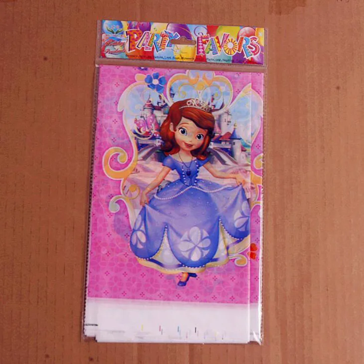 

1 Pcs/set Cartoon Cute Princess Sofia Disposable Tablecover Tablecloth Event Party Supplies Birthday Party Decorations