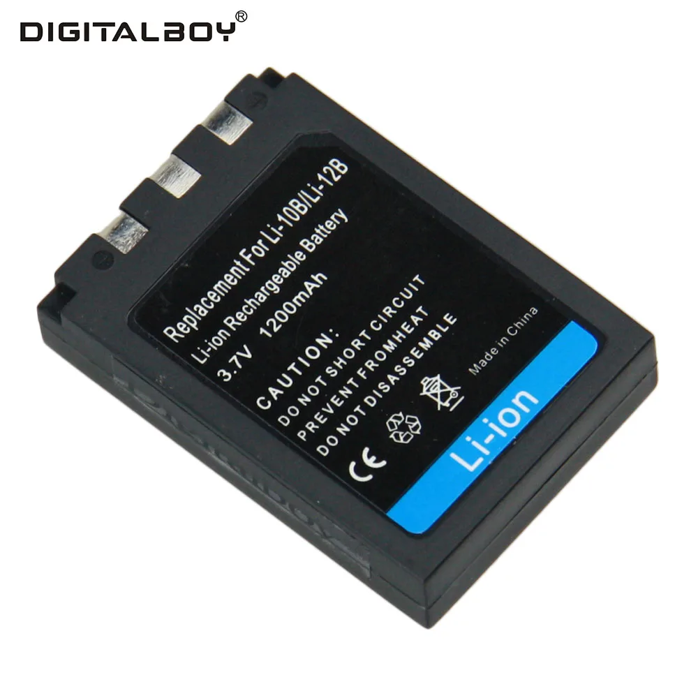 1PCS LI 10B LI 10B LI10B Rechargeable Camera Battery for Olympus C 50 C