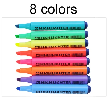 

Zebra Mildliner Pastel Highlighters8 Colors Highlighter Pen Liquid Chalk Marker Pen Kawaii Stationery Cute Creative YGB001C