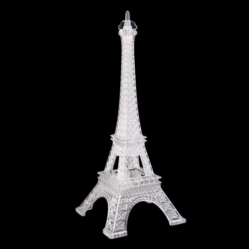 

Romantic Eiffel Tower Color Changing LED Night Light Bedroom Home Decoration Worldwide Store