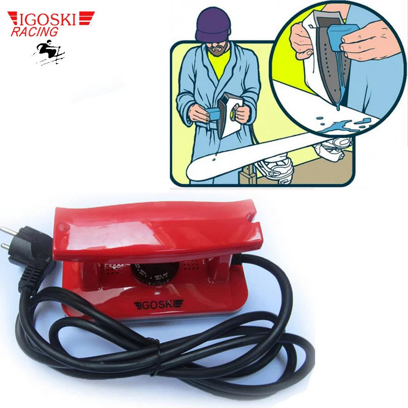 IGOSKI تزلج و على الجليد الشمع التدفئة الحديد أداة 100-127 V و 220-240 V. CE