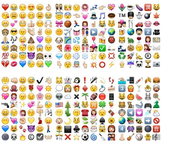e61 emoji sticker pack by emoji stickers 288 of the most popular emoji sheets