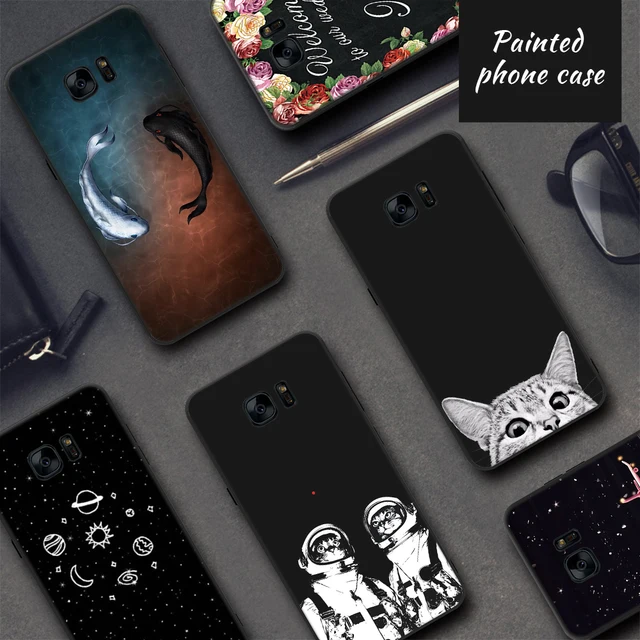 Pattern Case For Samsung Galaxy S9 S8 A8 Plus 2018 A5 A3 A7 J7 J5 J3 2017 2016 S9 S8 Plus Note 8 S7 S6 Edge J2 Pro TPU Case Capa
