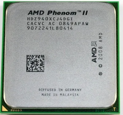 Четырехъядерный процессор AMD X4 940x4 940 3 0 ГГц HDZ940XCJ4DGI 125 Вт Разъем AM2 +/940PIN бесплатная