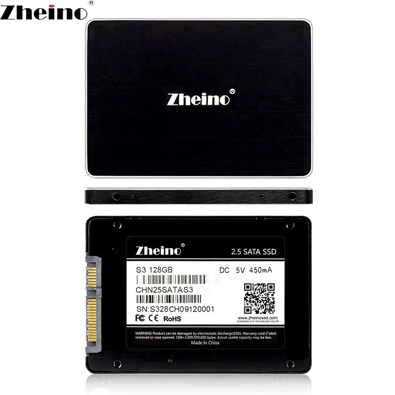 En Ligne Zheino SSD SATAIII S3 128GB 6 gb s 2.5 pouce interne solid state disque dur ssd pour pc de bureau ordinateur portable