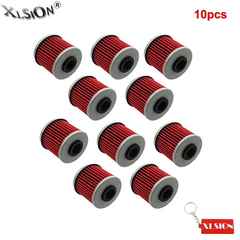 XLSION Aftermarket 10 шт. трансмиссионный масляный фильтр для #15412 MGS D21 Honda 700 Integra (DCT)