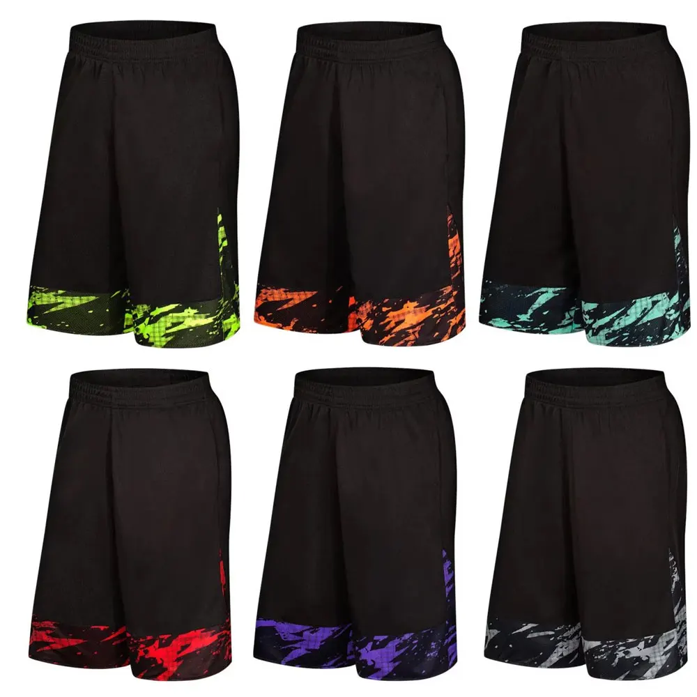 Adsmoney Polyester Basketball Shorts Men Training Short Comfortable Quick Dry Breathable