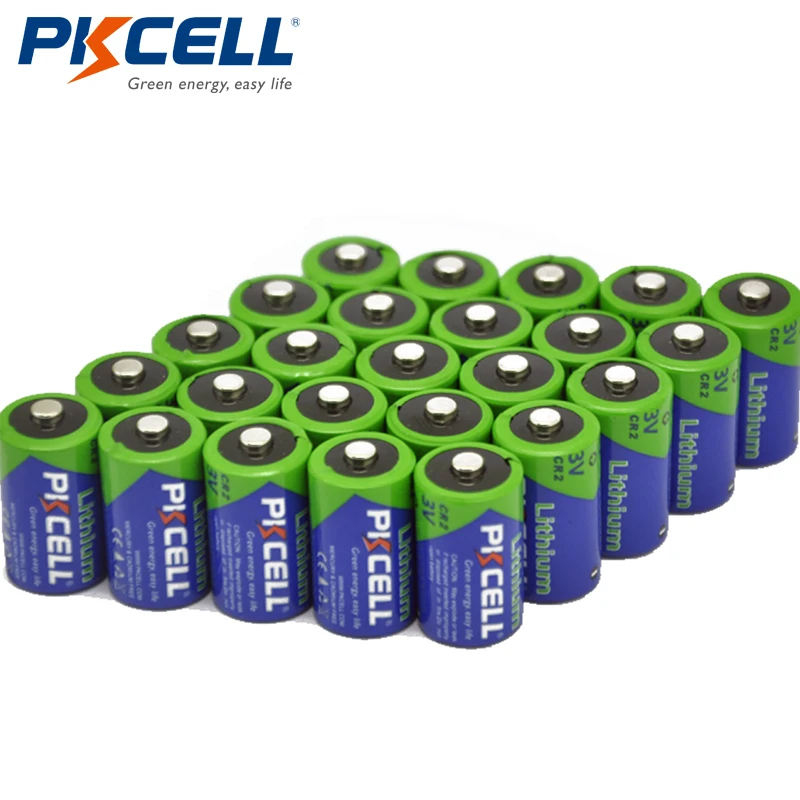 20pcs CR2 3V Li-MnO2 Battery Ali