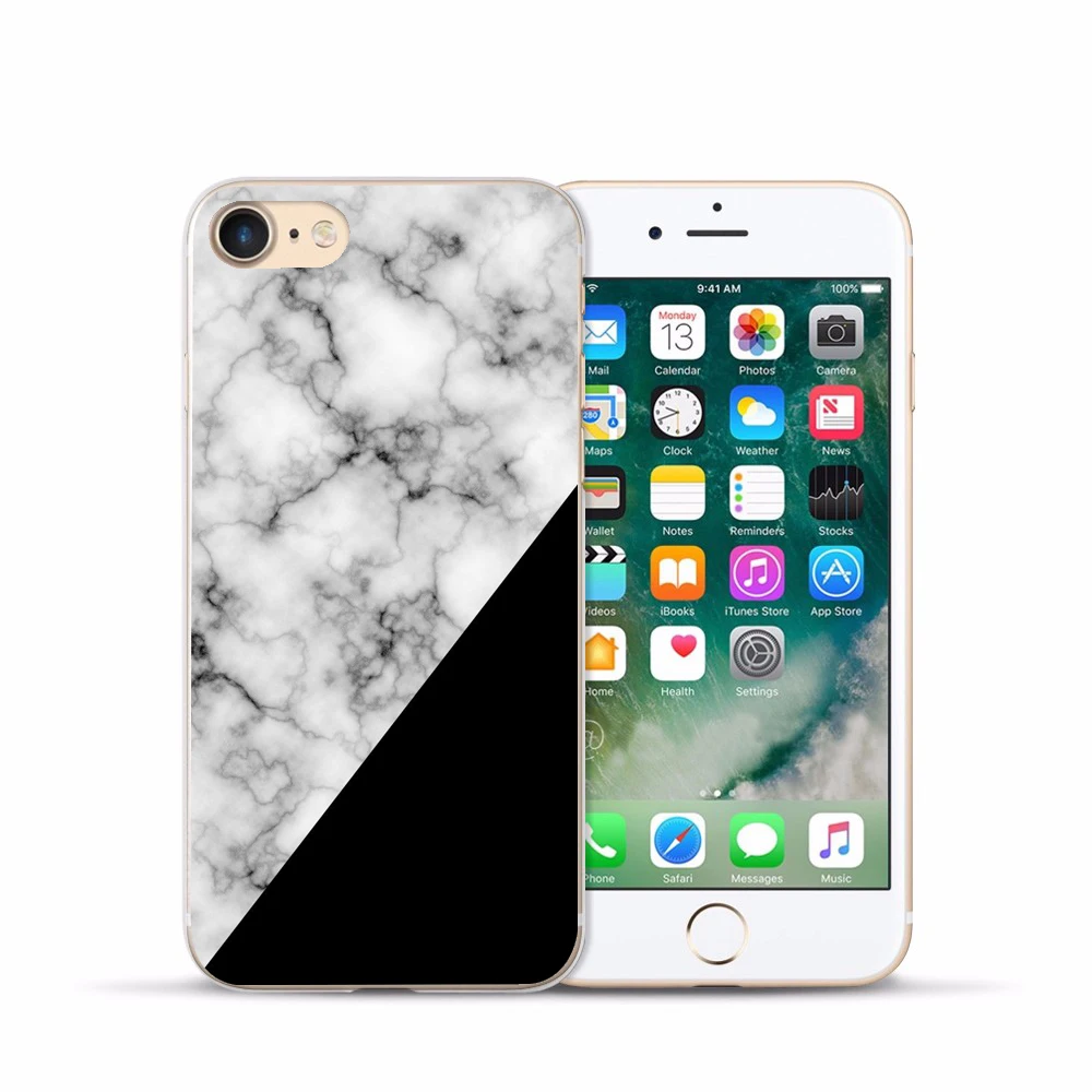 Чехлы для телефонов iphone 5 5s SE 6s 7 6/7/8 plus 8 x XR XS MAX силиконовый чехол из ТПУ с рисунком