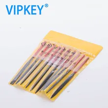 10 шт. 160 мм Алмазная мини-игла набор ручных инструментов для керамического стекла драгоценного камня хобби и ремесла слесарные принадлежности