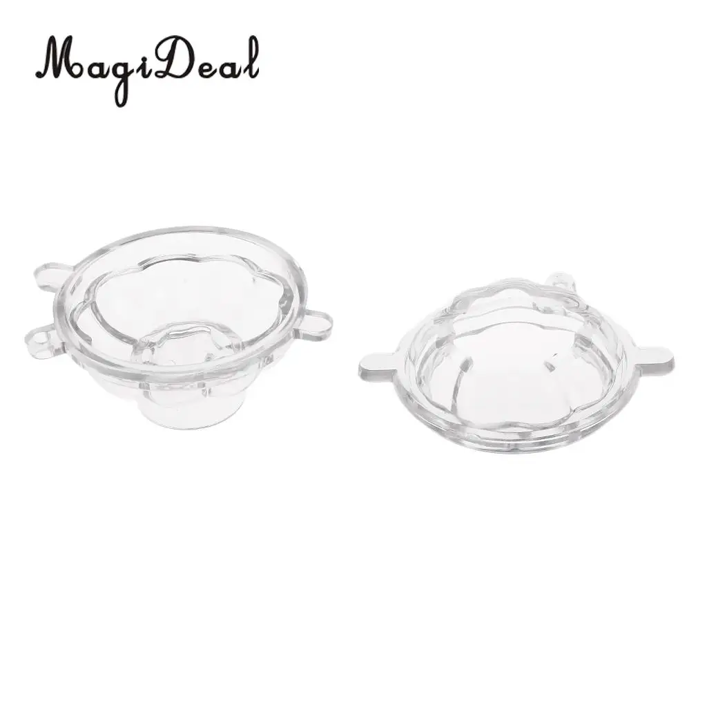 3D Pumpkin Shaped Plastic Clear Candle Making Mould Soap Mold for DIY Candle Making Halloween Decoration Craft Mold