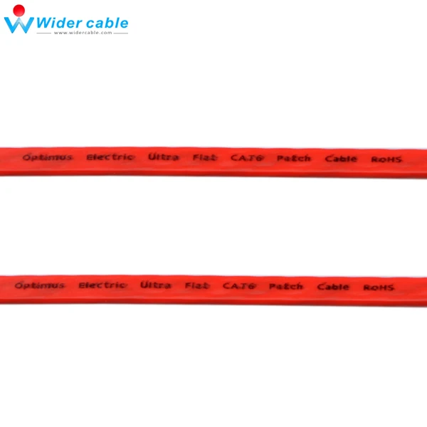 Красный плоский кабель RJ45 CAT6 CAT 6 Ethernet сетевой для компьютера и ноутбука 5 м|cable for