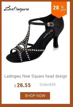 Ladingwu/Блестящая танцевальная обувь со стразами для латинских танцев, женская танцевальная обувь золотого и серебряного цветов для женщин, вечерние Бальные Танцевальные сандалии