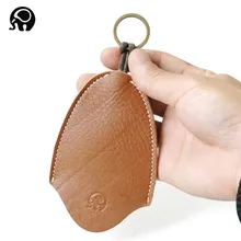 Бренд из натуральной кожи простой брелок из натуральной кожи