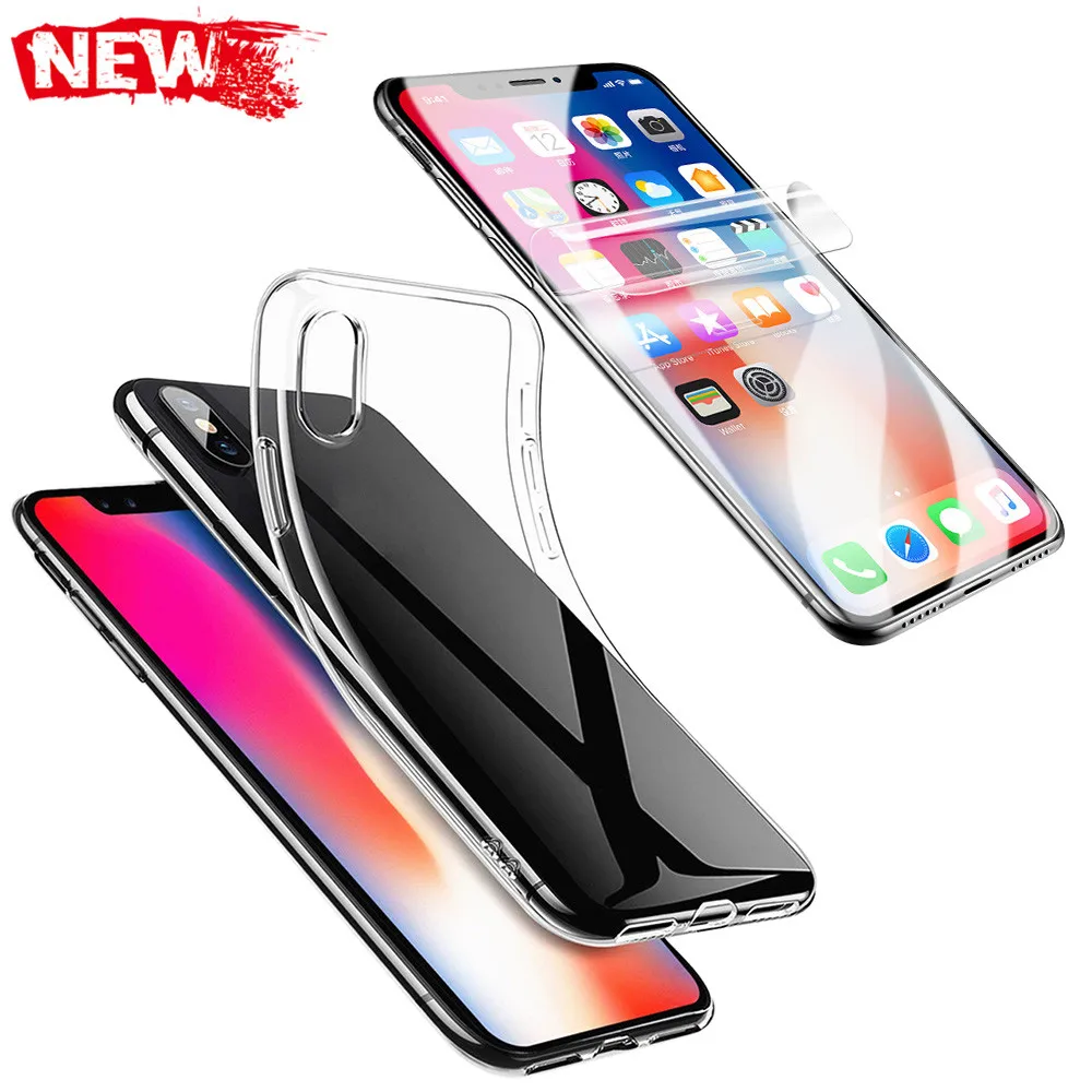 CARPRIE Mobile Phone Cases Clear Slim TPU Case Cover