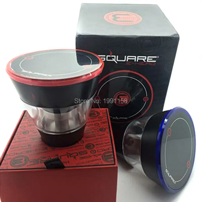 

New electronic hookah starbuzz Square E head hookah e head 2200mah 1000-1500 puffs Square E-Head Electronic E hookah Cigarette