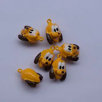 

100pcs small lovely cartoon dog new design 18*24MM Children dance the bell / Pet bell 011003028