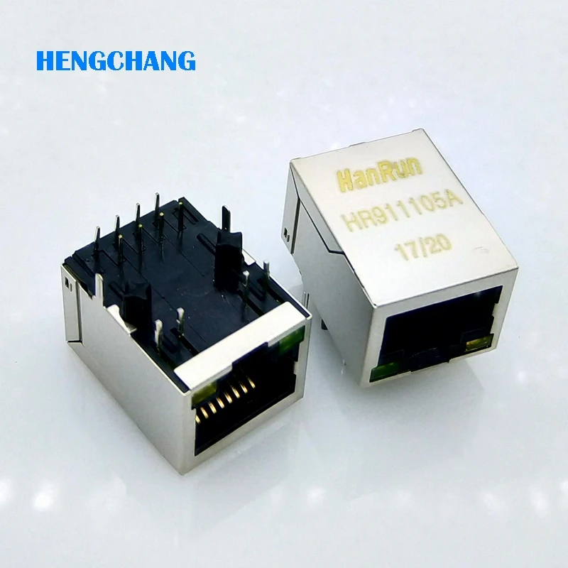 hanrun HR911105A RJ45 Connector RJ45 Socket PCB Mounting Network