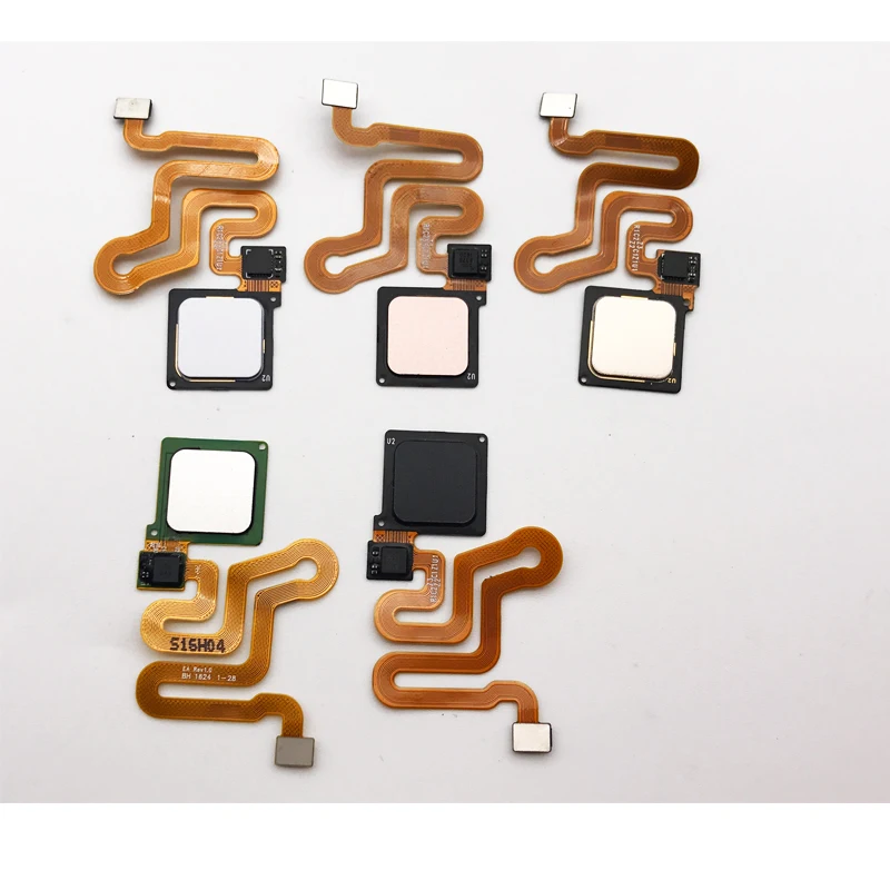 

5 Color Fingerprint Sensor Flex For Huawei P9 Lite G9 Home Return Key Menu Button Flex Cable High Quality