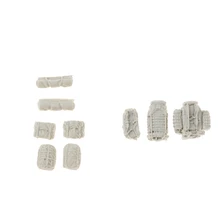 1/35 каучуковый комплект рюкзак сумка микромодель военный игровой пейзаж аксессуар Неокрашенный