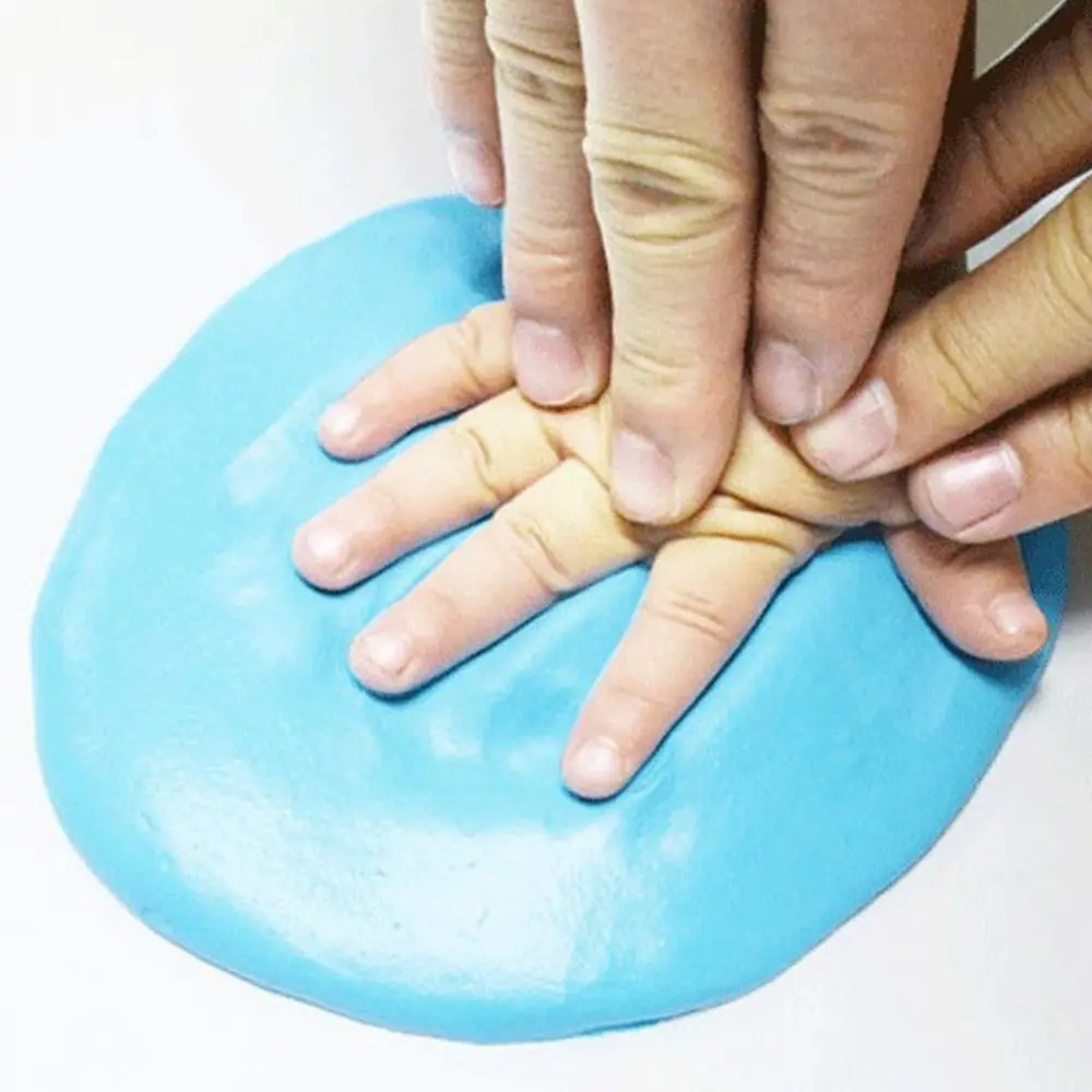 1Pack/Bag Infant Baby DIY Hand Feet Mud Clay Mold Kids Children