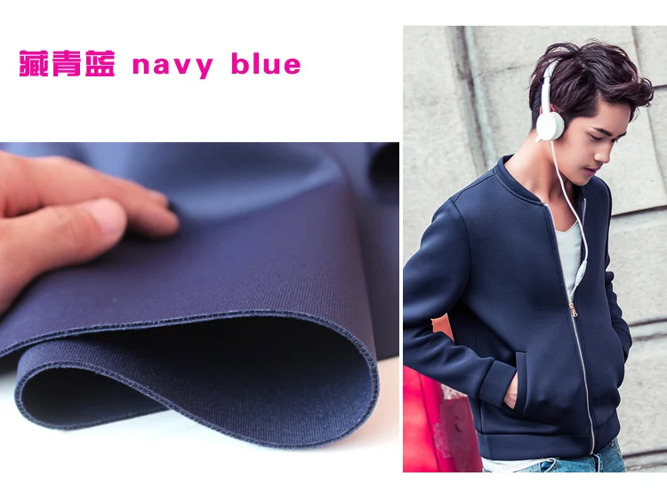 Lacivert Ara Katman Spacer Kuma Spandex Kuma rme Kuma Etek Ceket 