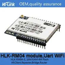 Последовательный/модуль wi-fi UART dual Ethernet с двумя последовательными портами HLK-RM04