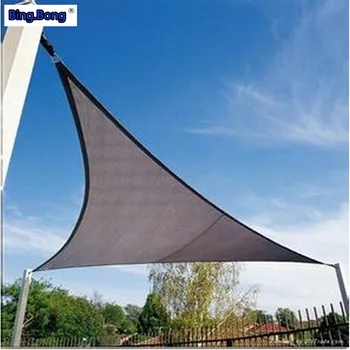 

UV Sun Shade Sail HDPE Triangles awning outdoor sun shading net 3*3*3m courtyard pool gazebo canopy garden toldo swimming pool
