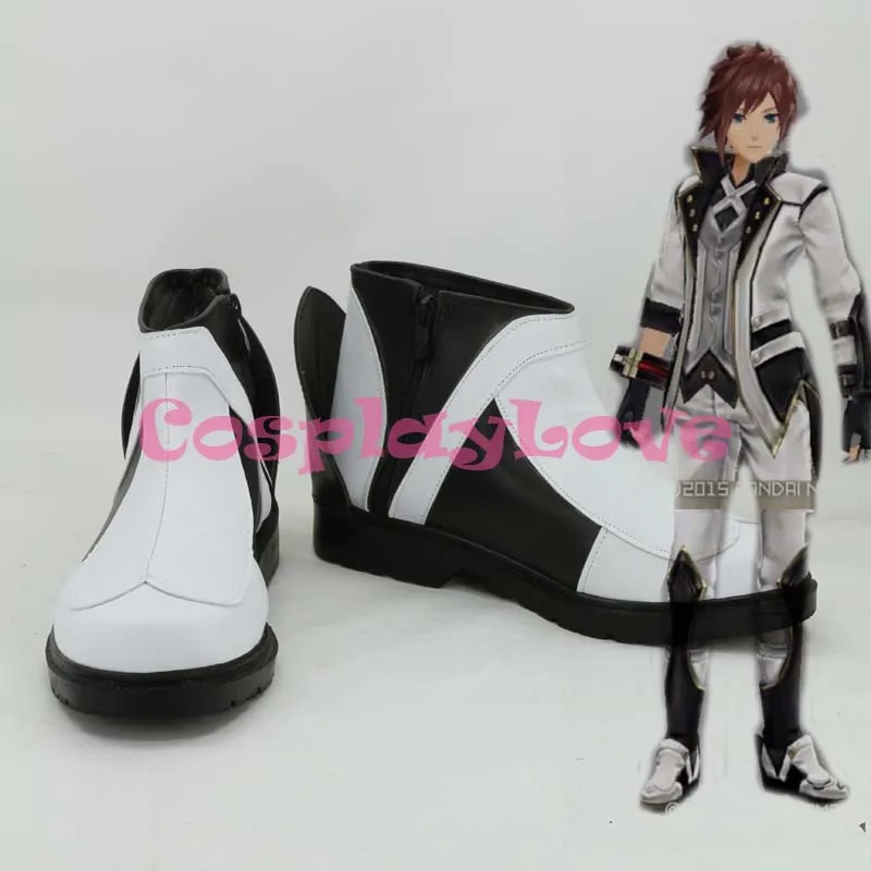 

Newest Custom Made Japanese Anime God Eater 2 White Kannagi Yuu Cosplay Boots Shoes For Christmas Halloween Festival CosplayLove