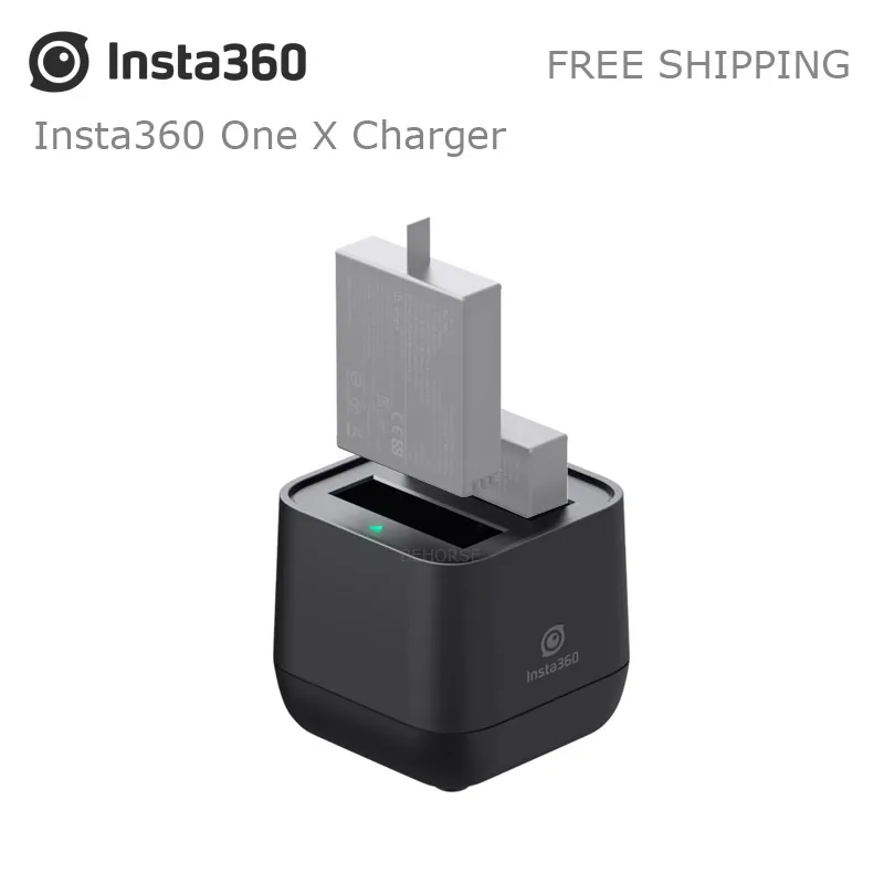 

Insta360 ONE X Charger Micro USB Qiuck Battery Charger Hub Insta360 ONE X Panoramic Camera 60 Minutes Fast Charging