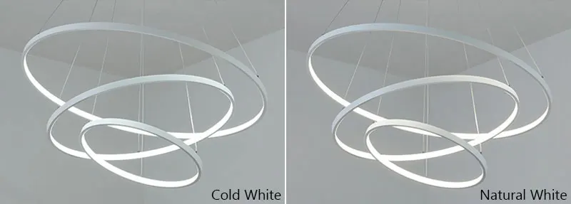 Modern LED Pendant Lights Adjustable 3 Rings Pendant Lamp For Living Room Foyer Dining Room Restaurant Bar Hanging Lighting 220V (10)
